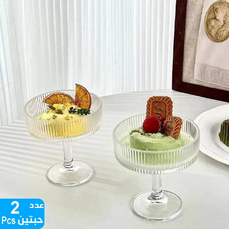 دسر خوری لبه طلایی، دربسته 6عددی