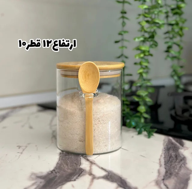 ست بانکه پیرکس درب بامبو قاشق دار