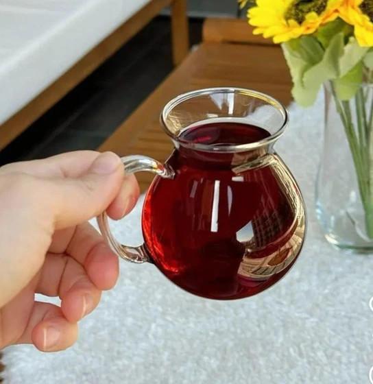 فنجان خمره ایی پیرکس وارداتی