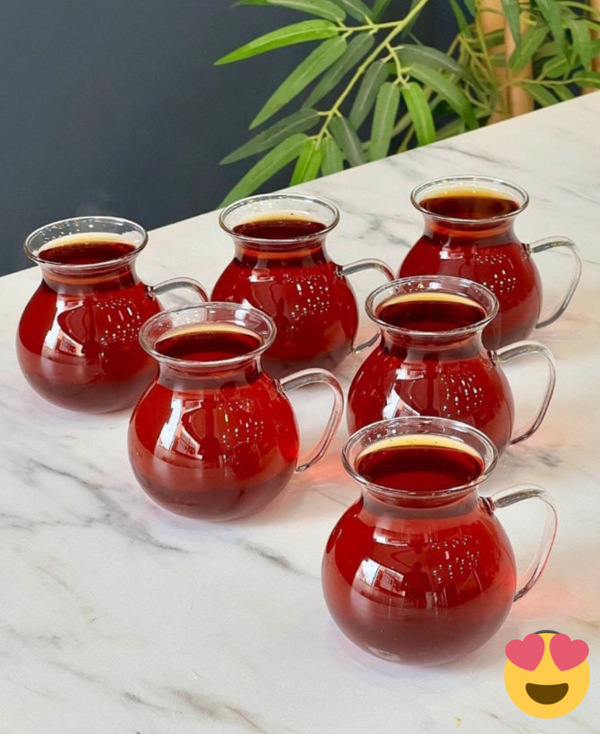 فنجان خمره ایی پیرکس وارداتی